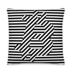 Bitcoin Illusion Pillow