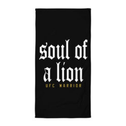 Soul of a Lion UFC Warrior Towel