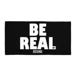 Be Real Boxing Mike Tyson Towel