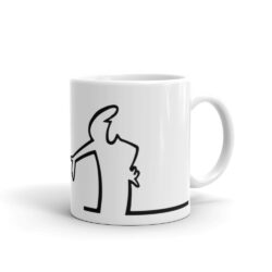 La Linea #2 Glossy Mug