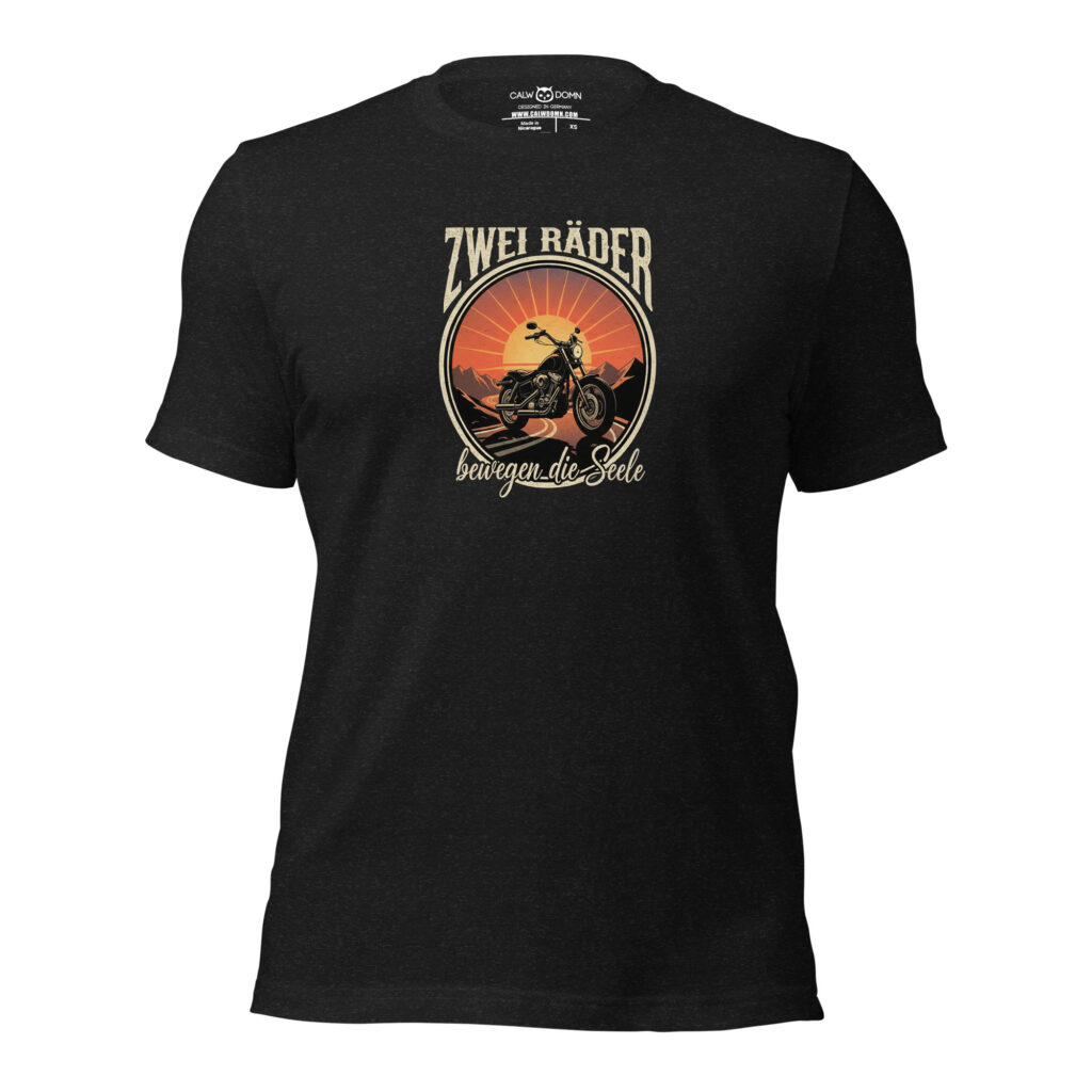 Zwei Räder bewegen die Seele T-Shirt
