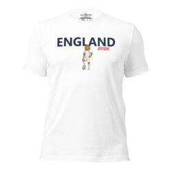 England Lion T-Shirt – World Cup 2026 Jersey Design | Fan Gear