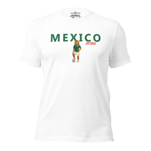 Mexico Lion T-Shirt – World Cup 2026 Jersey Design | Fan Gear