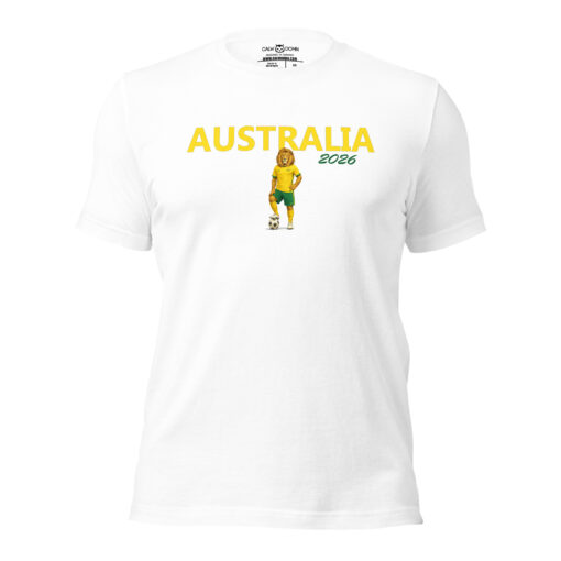 Australia Lion T-Shirt – World Cup 2026 Jersey Design | Fan Gear