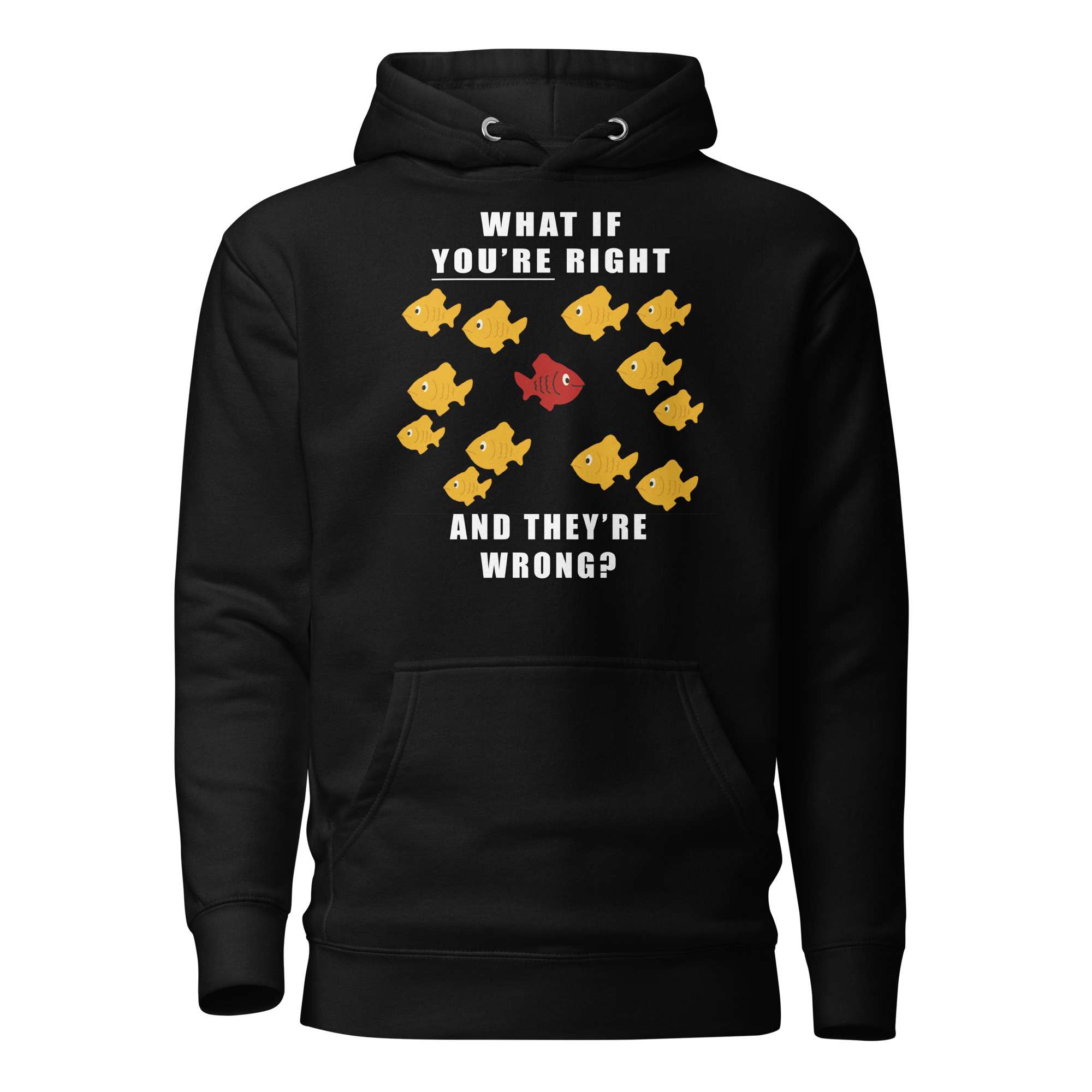 What if you’re right and they’re wrong? Hoodie